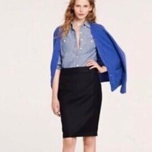 J. Crew Royal‎ blue Pencil Skirt, size 2